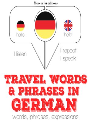 cover image of Travel Words and Phrases in German
